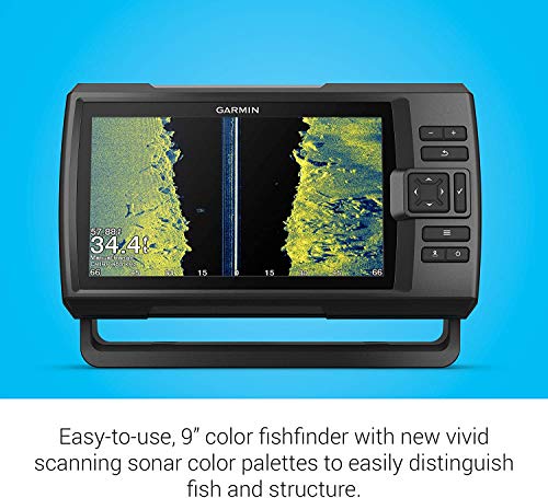 Garmin Striker Vivid 9sv Bundle with Transducer and Protective Cover, 9-inch Fishfinder O662781