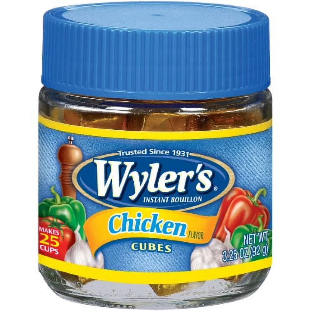 Wyler's Instant Bouillon Chicken Cubes (Pack of 6)