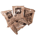 Military MRE Meals Ready to Eat (4 Pack) – Emergency Food Rations with Heaters, Long Shelf Life for Survival, Camping, Hiking, Disaster Prep – 2025 Date or Newer