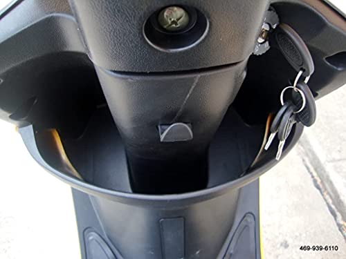 HHH Upgraded Street Moped 49cc/50cc Gas Scooter with Rear Storage Trunk (RED) V592