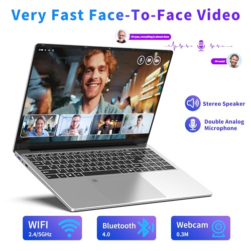 16 Inch Gaming Laptop, 16GB RAM 512GB SSD, N95 Processor, Windows 11 Pro S92427