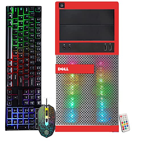 Dell Optiplex 7020 Gaming Desktop PC, Core i7, GT 1030, 16GB RAM, 512GB SSD, Windows 10 Pro (Renewed) R5435
