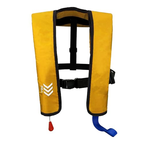 Automatic Inflatable Life Jackets for Adults PFD Low Profile 330lbs U45655