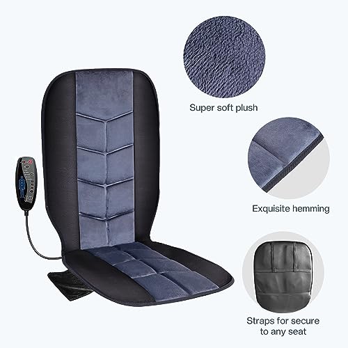 CILI Massage Chair Pad with Heat, Back Massager for Office Chair Y9611