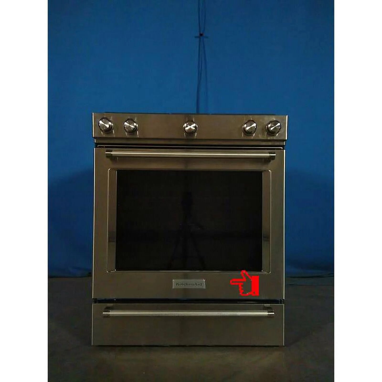 KitchenAid KSDB900ESS Dual Fuel Slide-in Range A283