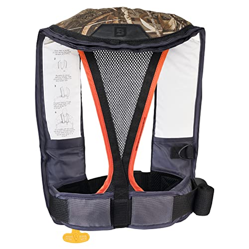 BLUESTORM Atmos 40 Inflatable PFD Life Jacket for Adults, USCG Approved T664265