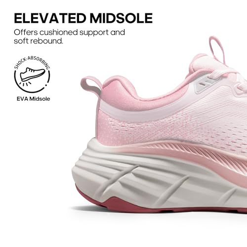 NORTIV 8 Women's Walking Shoes Cushion Breathable Sneakers P1081