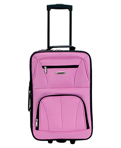 Rockland Journey Softside Upright Luggage Set, Expandable, 4-Piece K56322