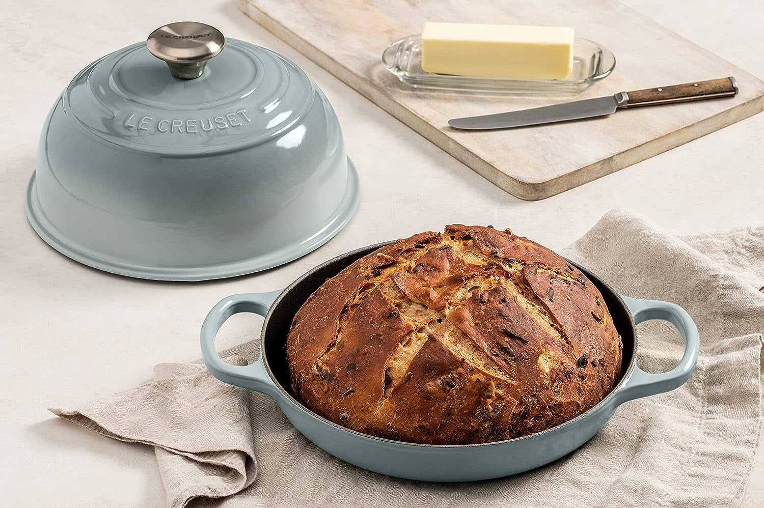 Le Creuset Enameled Cast Iron Bread Oven, Shallot, 1.75 C639471