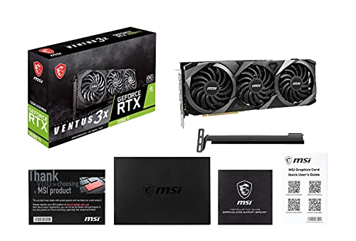 MSI GeForce RTX 3080 Ti Gaming X Trio 12G Graphics Card (Renewed) M57022