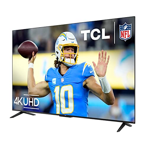 TCL 43-Inch Class S4 4K LED Smart TV with Roku TV, Dolby Vision, HDR, Dolby Atmos E913