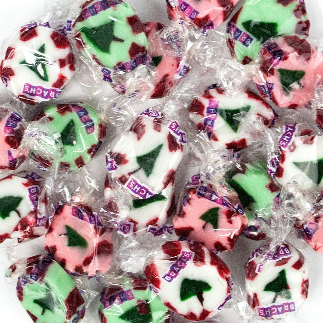 Holiday Nougat Candy Mix Peppermint Wintergreen Cinnamon 8.5 Oz J24887