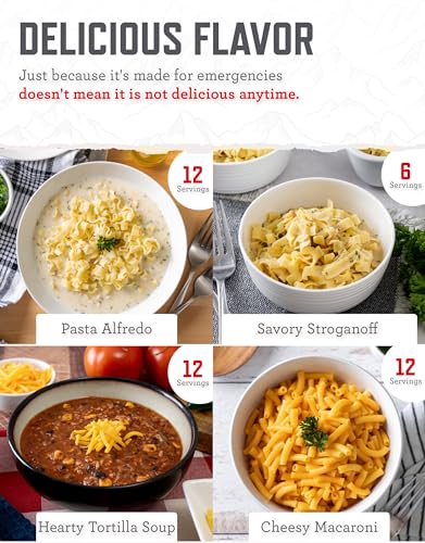 ReadyWise Emergency Food Supply 104 Servings Variety Pack Bucket A71005