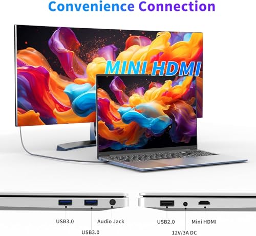 16 Inch Gaming Laptop, 16GB RAM 512GB SSD, N95 Processor, Windows 11 Pro S92427