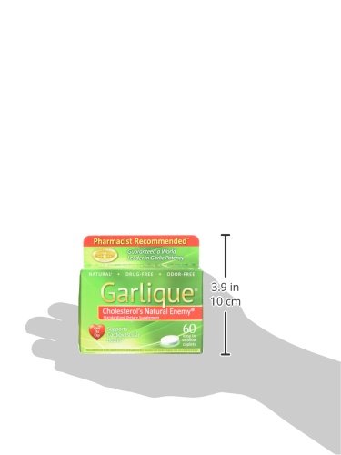 Garlique Cardiovascular Health Dietary Supplement Caplets, 60 Count B2621
