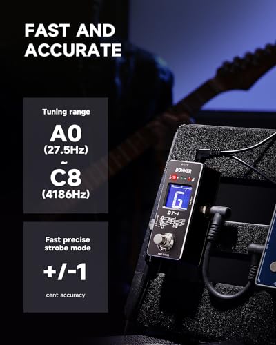 Donner Morpher Mini Distortion Guitar Pedal 3 Modes for Electric Guitar V47970