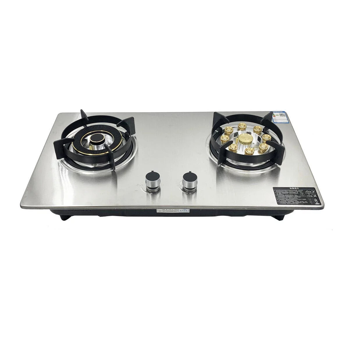 28'' Stainless Built-in Propane Gas Stove Double Burner S57899