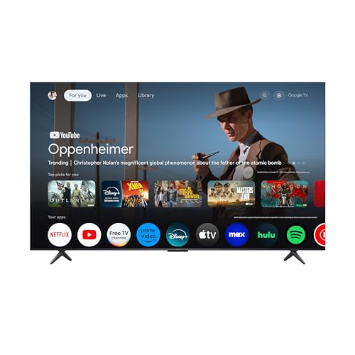 TCL 65-Inch Class QM6K Series QD-Mini LED 4K UHD Google Smart TV K982