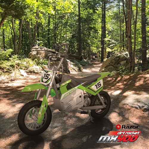 Razor MX400 Dirt Rocket Electric Dirt Bike, Green W579