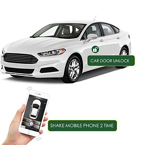 Universal Remote Starter Kit PKE Passive Keyless Entry Push Button Car Alarm System B38407
