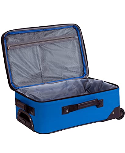 Rockland Journey Softside Upright Luggage Set, Expandable, 4-Piece K56322