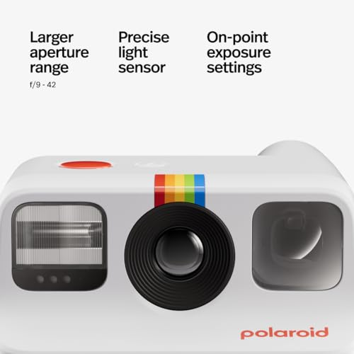 Polaroid Go Generation 2 Mini Instant Camera + Film Bundle Black D62493