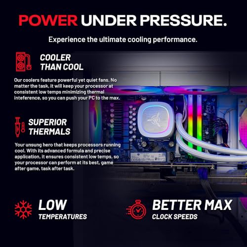 Skytech Azure Gaming PC Desktop, Ryzen 7 9700X, RTX 4060, 2TB SSD, 32GB RAM C74326