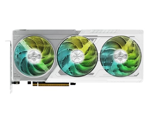 ASRock AMD Radeon RX 9070 XT Steel Legend 16GB White Graphics Card P321244