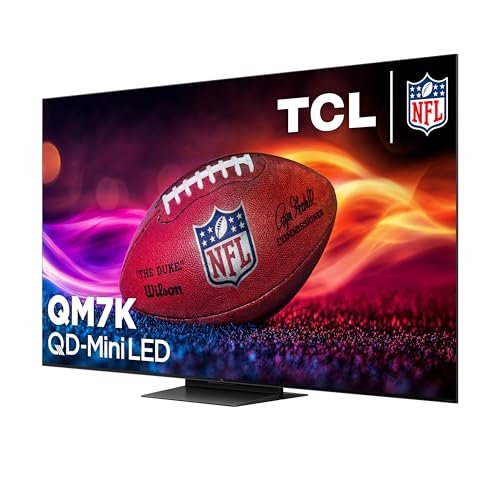 TCL 55-Inch Class QM7K Series QD-Mini LED 4K UHD Google Smart TV S7338