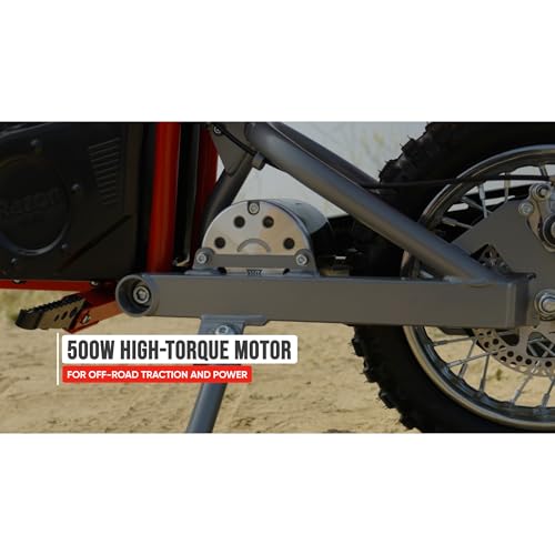 Razor MX500 Red Dirt Rocket Electric Motorcycle Dirt Bike for Adults K95023