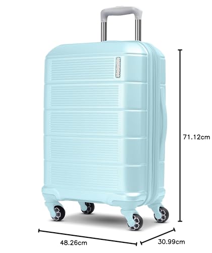 American Tourister Stratum 2.0 Expandable Hardside Carry-on Luggage, Purple Haze R94654