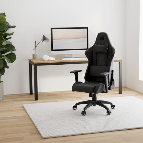 Corsair TC100 Relaxed Gaming Chair Fabric Gray Black A68468