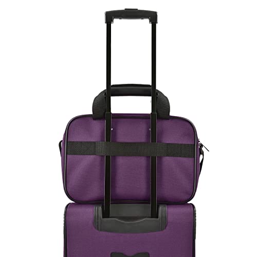 U.S. Traveler Rio Expandable Carry-on Luggage, Orange R95197