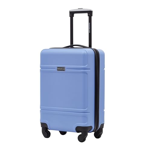 Travelers Club Skyline Spinner Luggage, Gray, 22-Inch Carry-On L8594