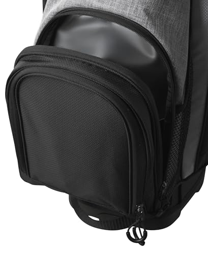 Wilson Feather Golf Cart Bag - Black/Grey/Red V219140