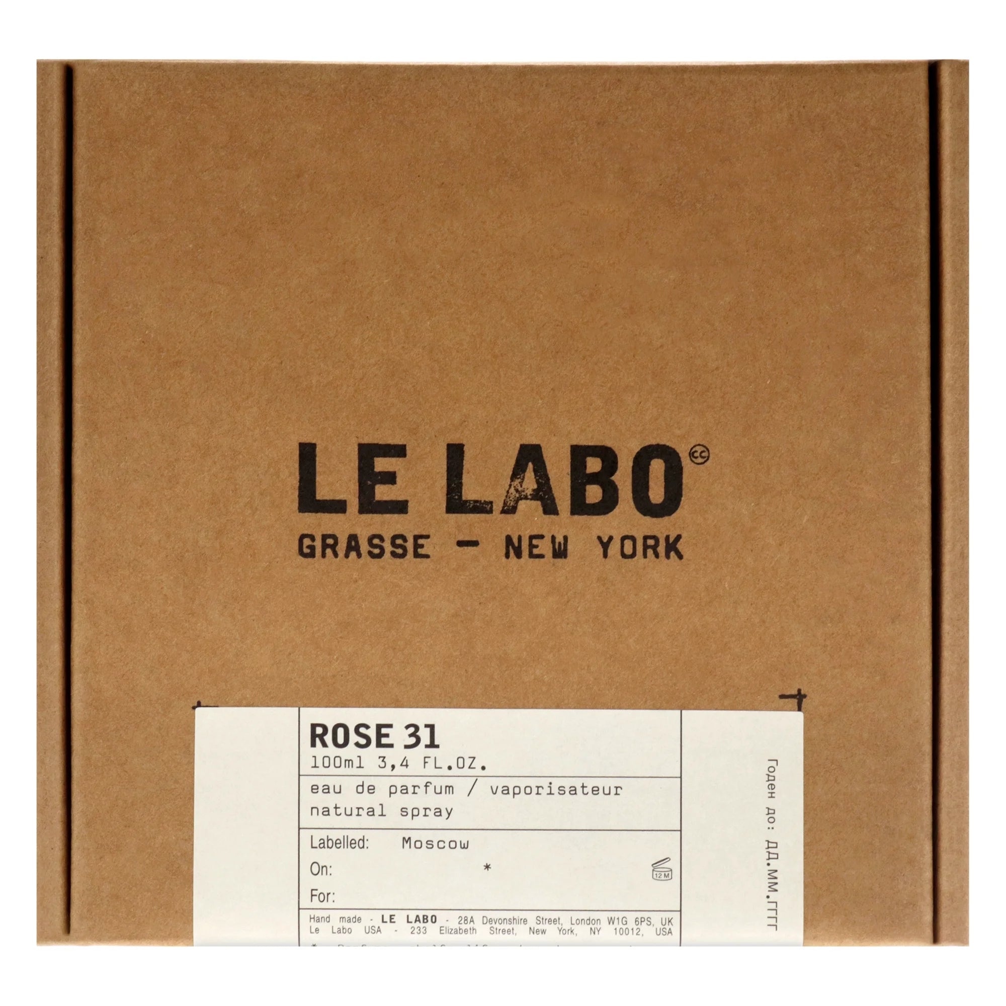 Le Labo Rose 31 Eau De Parfum Spray 100ml U937