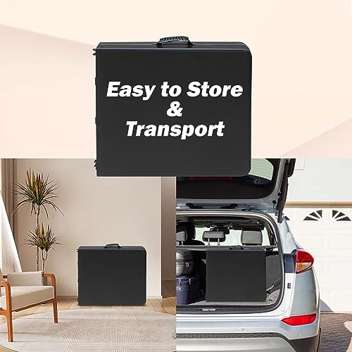 Portable Plastic Folding Table 4ft Heavy Duty Indoor Outdoor Y145657