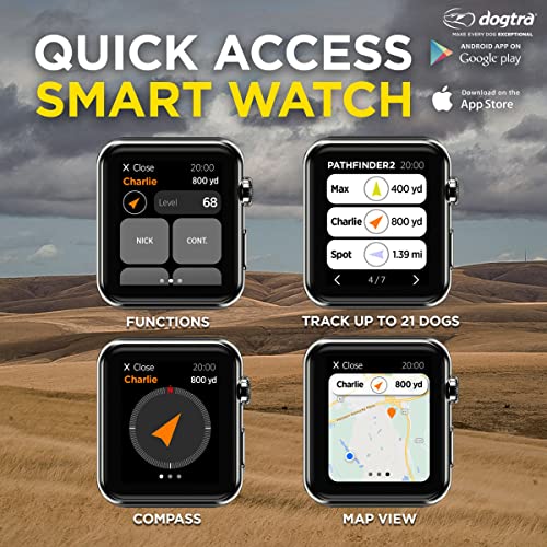 Dogtra Pathfinder 2 GPS Dog Training Collar with Remote for Hunting A281259