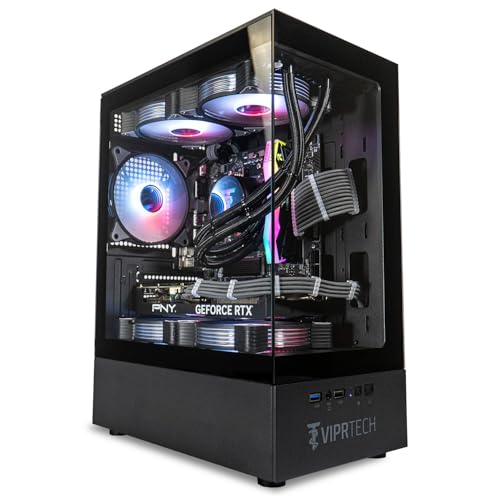 ViprTech Reaper 3.0 Liquid-Cooled Gaming PC, Ryzen 7 7700, RTX 4070 Super, 32GB DDR5 C7066