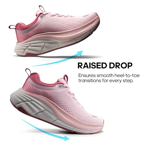 NORTIV 8 Women's Walking Shoes Cushion Breathable Sneakers P1081