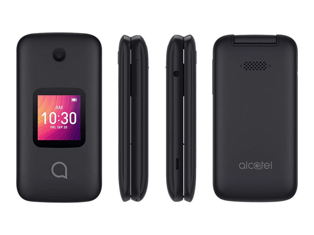 Alcatel Go Flip 3 4G Feature Phone Prime Black B680198