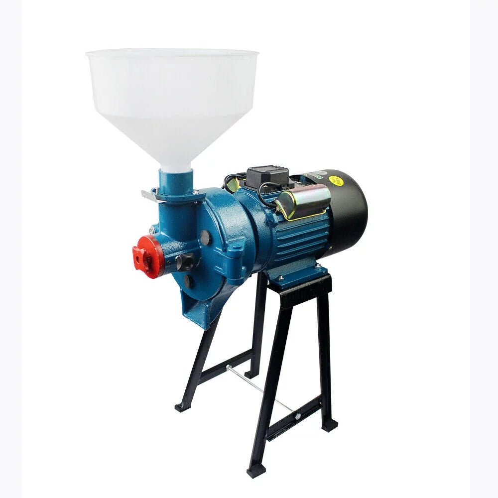 Commercial Electric Wet Grain Flour Grinder Rice Corn Wheat 2200W 110V E5528