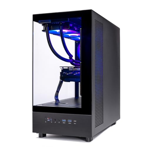 Skytech Gaming Azure 3 Desktop PC, Intel i7 14700F, RTX 5070, 32GB DDR5, 1TB SSD T5610