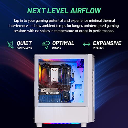 Skytech Archangel Gaming PC Desktop, Intel i5 13400F, RTX 4060, 2TB SSD, 32GB RAM Y141