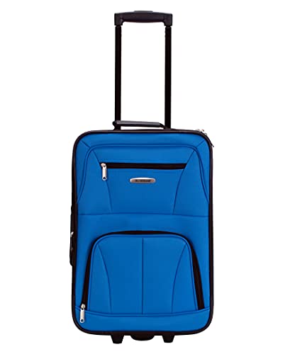 Rockland Journey Softside Upright Luggage Set, Expandable, 4-Piece K56322