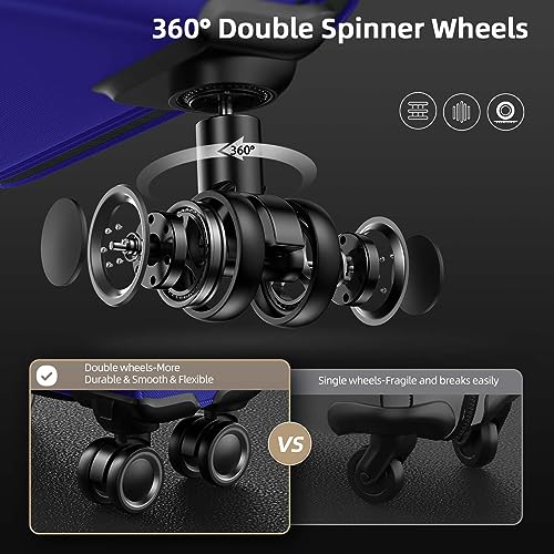 SHOWKOO Luggage Sets 3 Piece Softside Expandable Suitcase with Spinner Wheels TSA Lock K987