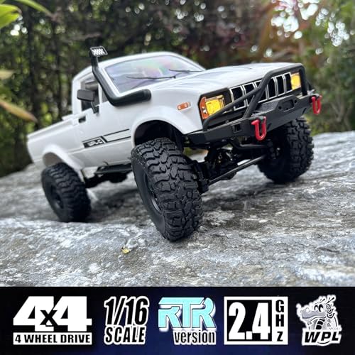 WPL C24-1 RC Rock Crawler 4x4 1/16 Scale Off Road Pickup Truck RTR Y19161
