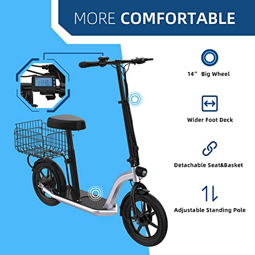 Hiboy MAX Pro Electric Scooter, 22 MPH, 650W Motor, 11" Tires Z64117