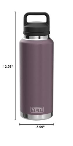 YETI Rambler 46 oz Bottle, Vacuum Insulated, Stainless Steel with Chug Cap P841780