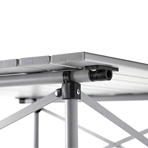 Coleman Outdoor Folding Table, Aluminum Camping Table with Carry Bag J134